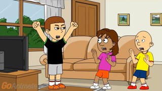 Caillou and Dora Force Samster5677 to Watch Their Shows/Grounded