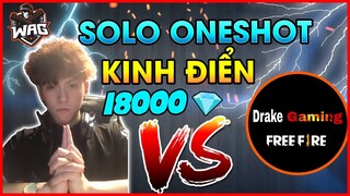 [ Free Fire ] Kèo 18000💎Cực Gắt SoLo OneShot M1014 Kinh Điển Giữa Học Mõm Vs Drake Gaming - Học Mõm