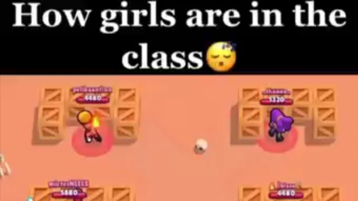 girl vs boys in class be like...