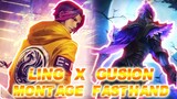 INSANE LING x GUSION MONTAGE FAST HAND | BEST MOMENTS SATISFYING - MOBILE LEGENDS
