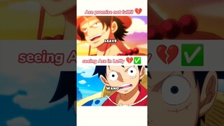 Luffy and ace promise moments #onepiece #luffy #ace #Otama