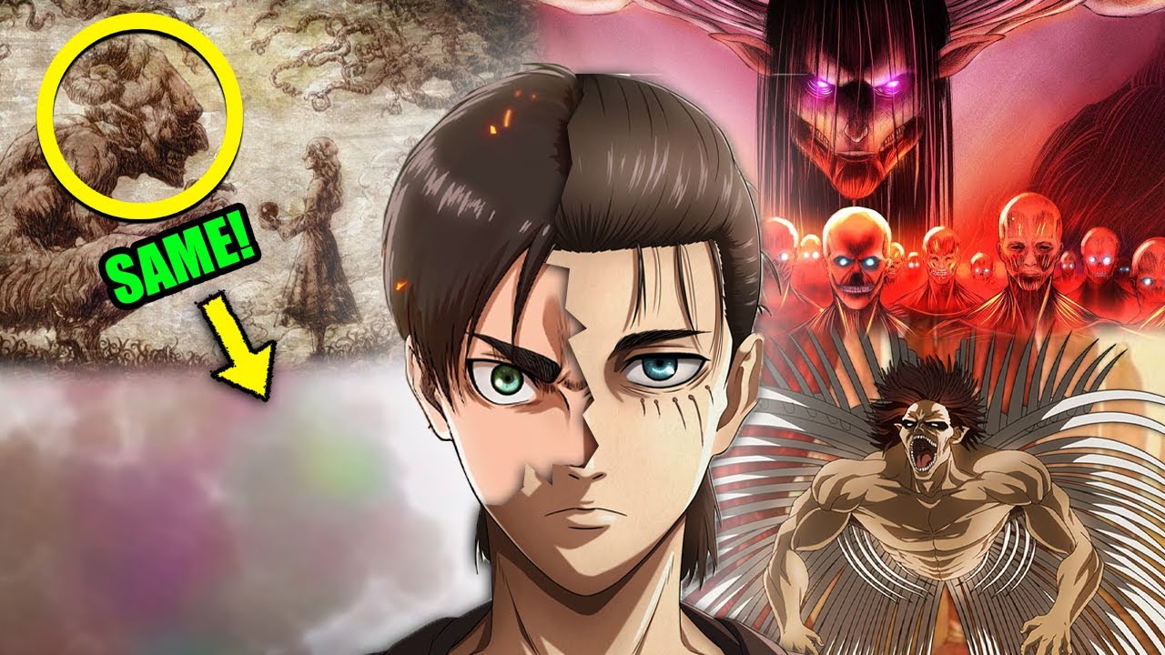 Attack On Titan My War Opening 6 Spoils The Manga Ending Eren S Founding Titan Final Plan Bilibili