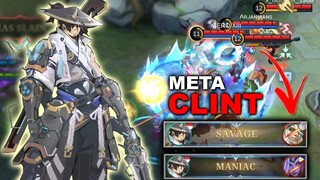 SAVAGE CLINT META IS REAL | TOP 1 GLOBAL CLINT BUILD | MLBB