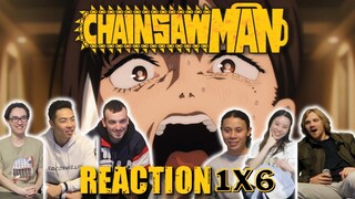 Chainsaw Man EP 1x6 REACTION! | Kill Denji