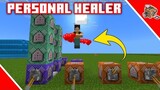 How to make your own Healer in Minecraft Bedrock using Command Blocks