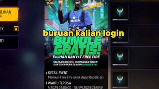 BURUAN LOGIN SEKARANG DAPAT BUNDLE GRATIS100%