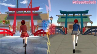 My Highschool Life VS Sakura School Simulator