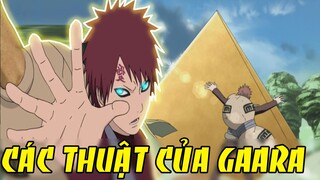 Quan Tài Sa Mạc Phong Ấn|Tất Cả Các Thuật Của Kazekage Gaara Bão Cát Trong Naruto