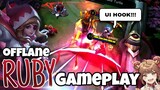 RUBY offlane Gameplay | New intro   | Mobile Legend