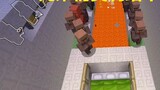 [Minecraft] Can villagers reach their beds when disturbed by pillagers?
