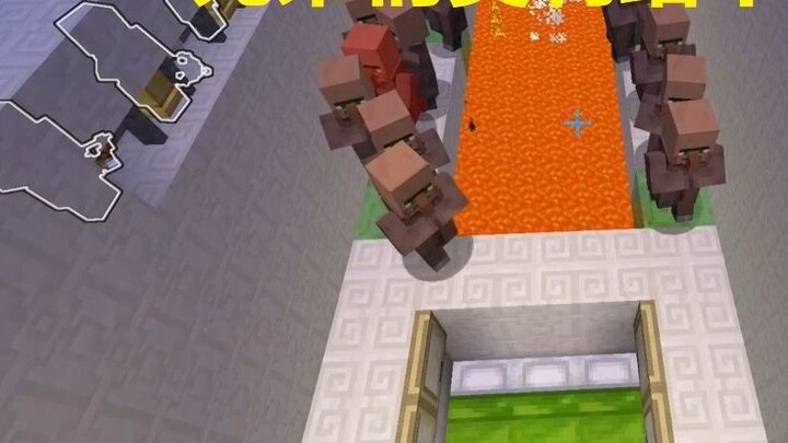 [Minecraft] Dân làng có thể đến được giường của họ khi bị bọn cướp phá quấy rầy không?
