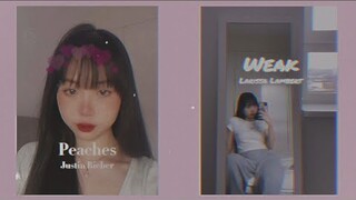 琼琳呀 (Diệp Quỳnh Lâm) - Cover: Peaches, Weak, Daisy, Vẫn Sẽ Nhớ Em,...Lyrics | 90s