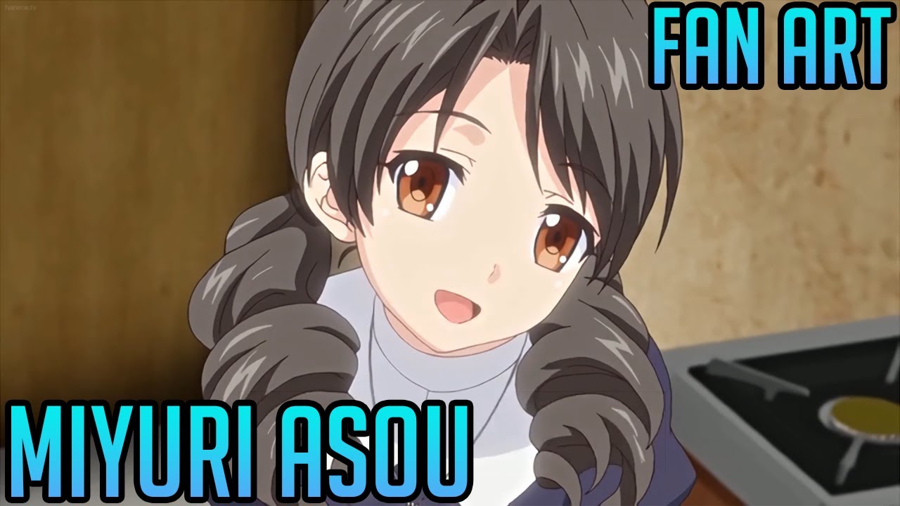 Miyuri Asou Fan Art (Timelapse) - Bilibili