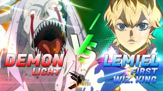 Lemiel Silvamillion Clover Vs. Demon | Black Clover | Full Fight Highlights