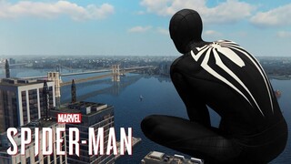 Black Spiderman - Hammerhead Boss Battle & Free Roam Gameplay (Marvel's Spider Man PS4)