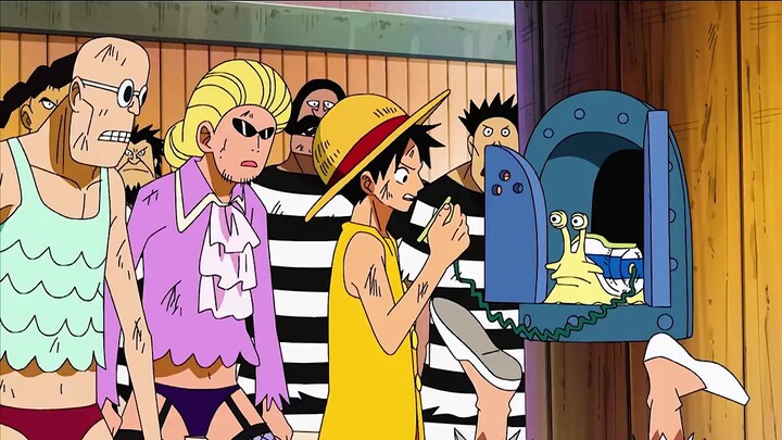 [One Piece] Pada satu kalimat yang hanya bisa diucapkan Luffy saat menjawab telepon