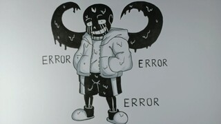 ERROR 5055 SANS How To Draw Easy Vẽ Sans Thật dễ mà Ngầu