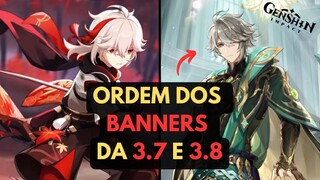 REVELADO!! NOVOS BANNERS DA 3.7 E 3.8 SAIU!! [GENSHIN IMPACT]