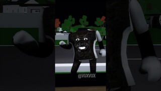 VuxVux Steals Halloween Candy From Dinker 😂 #roblox #brookhaven