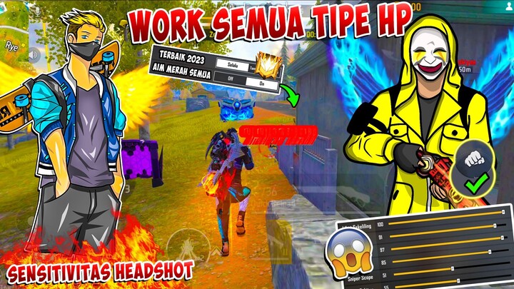 AWAS KENA BANNED ✅ SENSITIVITAS HEADSHOT TERBARU SETELAH UPDATE 2023  || WORK ALL DEVICE ⚙ AUTO