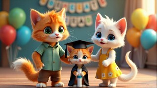 💕 It’s Graduation Time: The Ultimate Kitten Achievement Celebration!