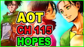 Eren and Mikasa Baby For Finale? Will Levi Become a Titan? | Attack On Titan Chapter 115 Prediction