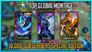 Top Global Gusion 10k Subscribers Edition | Montage mobile legends | Faker Josh