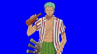 ONE PIECE CHROMA KEY ZORO LOST/PERDIDO