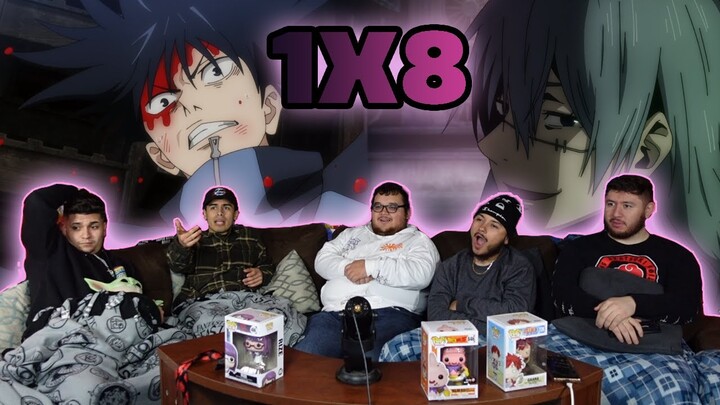 JUJUTSU KAISEN 1X8 REACTION!!! BOREDOM