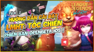 HƯỚNG DẪN CÀI ĐẶT LMHT TỐC CHIẾN PHIÊN BẢN IOS ! IPHONE 6 CŨNG CHƠI MƯỢT !