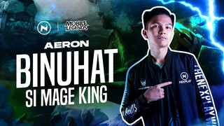 AERON BINUHAT SI MAGE KING DOOFENSHMIRTZ (A3RON Mobile Legends Full Gameplay)