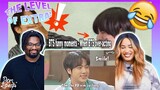 BTS funny moments - BTS over-acting| REACTION