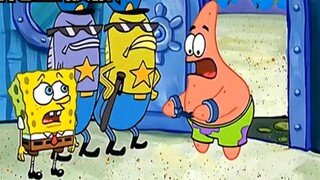 SpongeBob ném đậu phộng vào vỏ khiến Patrick bị bắt