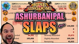 Welcome to the Ashurbanipal META [test results included] Rise of Kingdoms