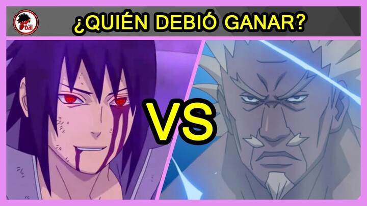 Naruto: Sasuke vs Raikage - QUIÉN DEBIÓ GANAR