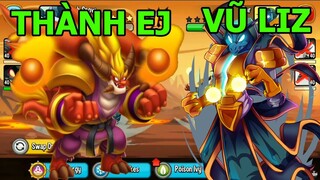 Max Cấp Rồng Legend Hỏa Quyền ACE Đối Đầu Heroic Vũ Liz - Thành EJ Dragon City  Top Game Android Ios