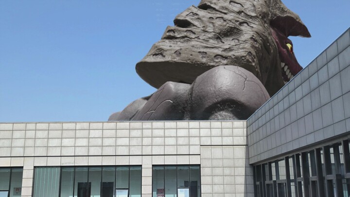 A giant monster appears at Henan University of Science and Technology