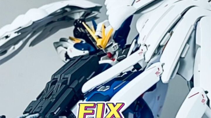The reprinted fix Wing Zero Gundam is worth a try!!!
