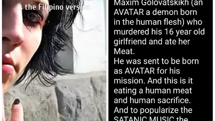 AVATAR (demon born in the human flesh) was born in RUSSIA