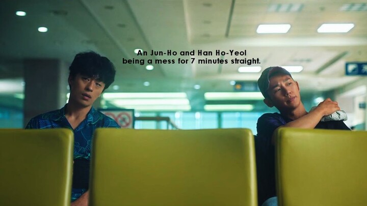 An Jun-Ho and Han Ho-Yeol being a mess for 7 minutes straight. | D.P.