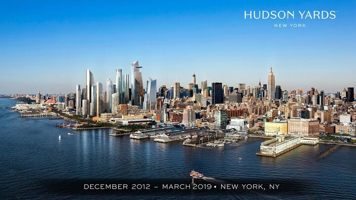 Official Hudson Yards Construction Time-Lapse