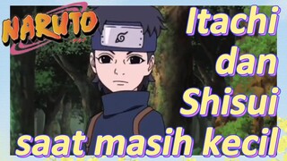 Itachi dan Shisui saat masih kecil