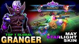 Almost Savage! Granger May Starlight Skin Gameplay by Zersy Top 1 Global Granger ~ Mobile Legends
