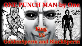 ONE PUNCH MAN by One : King VS GoldenSperm and BlackSperm