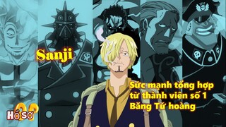 Sanji mới là người sở hữu sức mạnh tổng hợp từ thành viên số một băng Tứ Hoàng