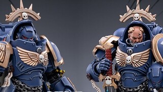 Warhammer 40K Ultramarines Primaris Captain Vortian JOYTOY Model Play Sharing [Kanda Toy Group]