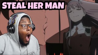 ZERO TWO STOLE HER MANS DARLING IN THE FRANXX EPISODE 2 REACTION