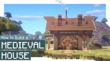 Minecraft: How to Build a Small Medieval House!