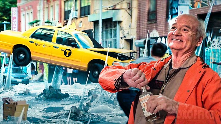 NYC Struck by an Ice Age (Venkman's Returns) | Ghostbusters: Frozen Empire | CLIP