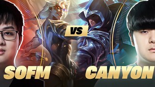 WBG SOFM vs DK CANYON | AI LÀ ÔNG VUA CỦA KHU RỪNG SUMMONER'S RIFT (LMHT) 12.8